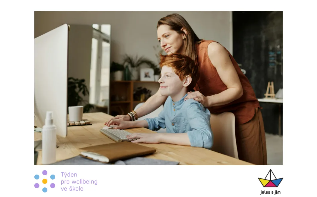 Webinář: Digitální wellbeing a jak ho podporovat u sebe i u dětí (Jules a Jim)