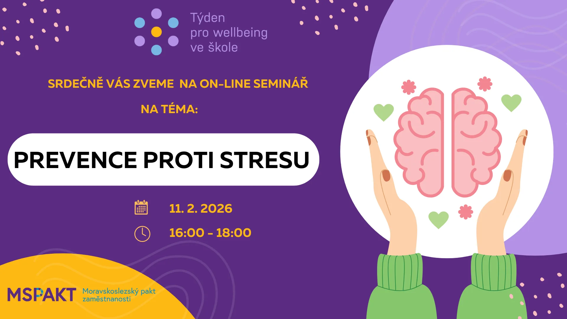 Green Pink and White Illustrative Mental Health Awareness Presentation