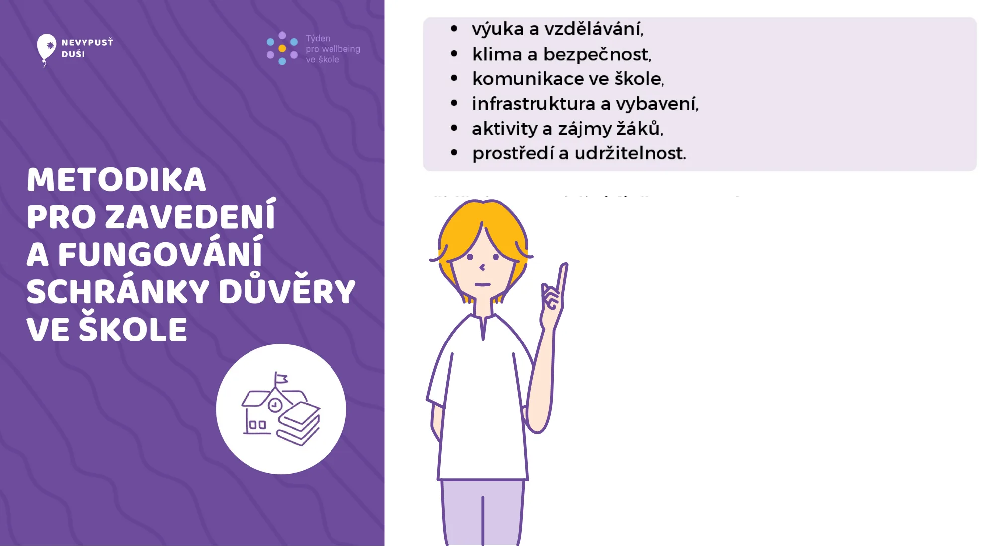 Metodika pro zavedení a fungování schránky důvěry ve škole (Nevypusť duši) Navrh bez nazvu 254 | Týden pro wellbeing ve škole